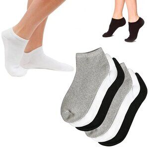 Gelante 12 Pairs, Unisex Quarter Ankle Socks, Bulk Pack - 4-10 Shoe size
